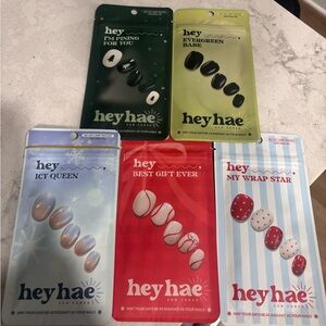 Heyhae Sun-Cured Nail Strips (6 Styles)